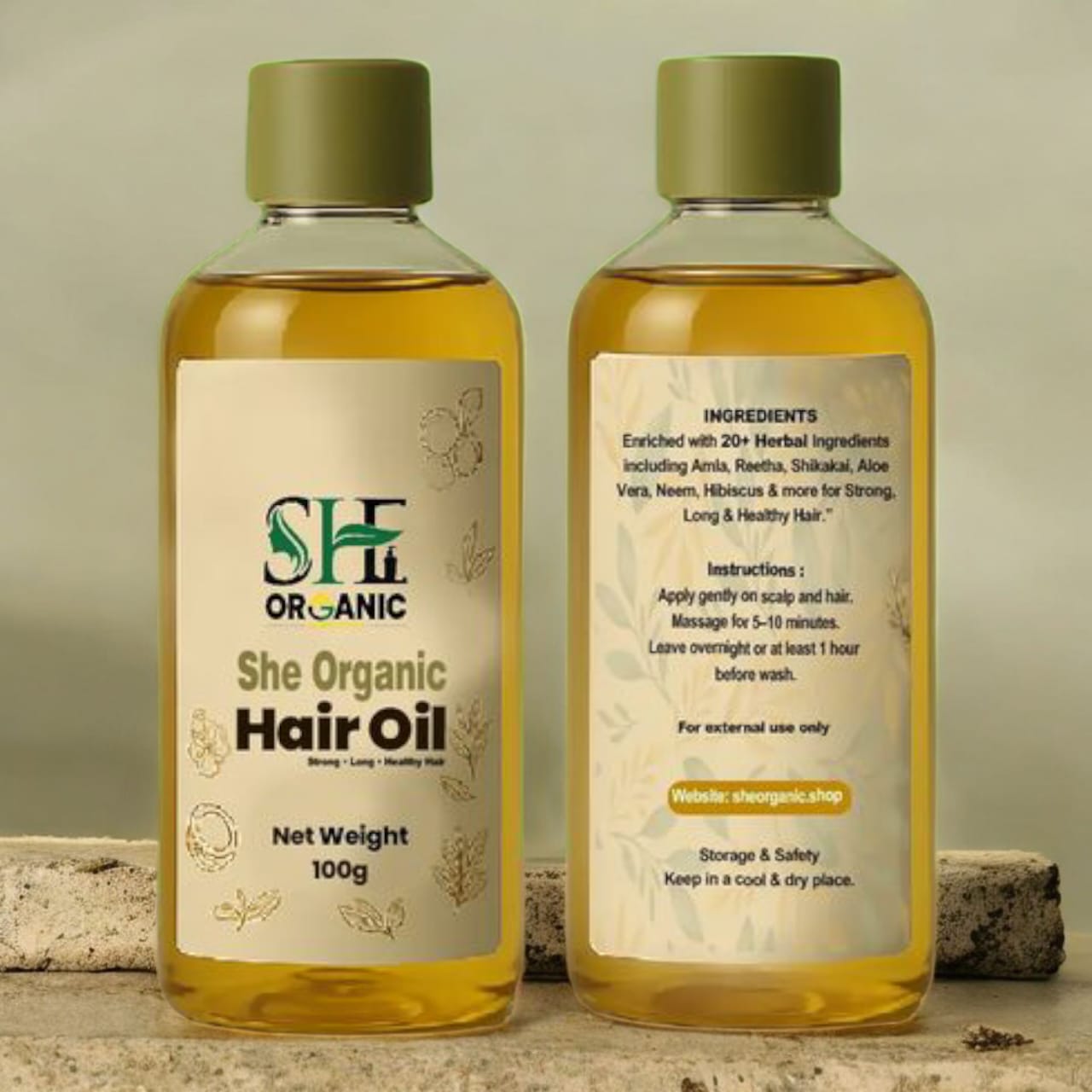 Organic Herbal Hair Oil